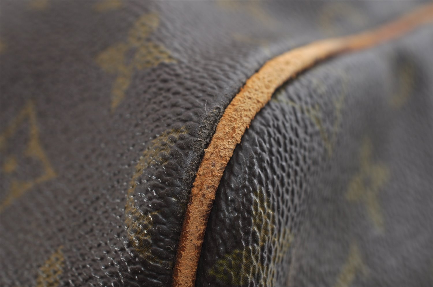 Authentic Louis Vuitton Monogram Sac Souple55 Hand Boston Bag Old Model LV 6926I