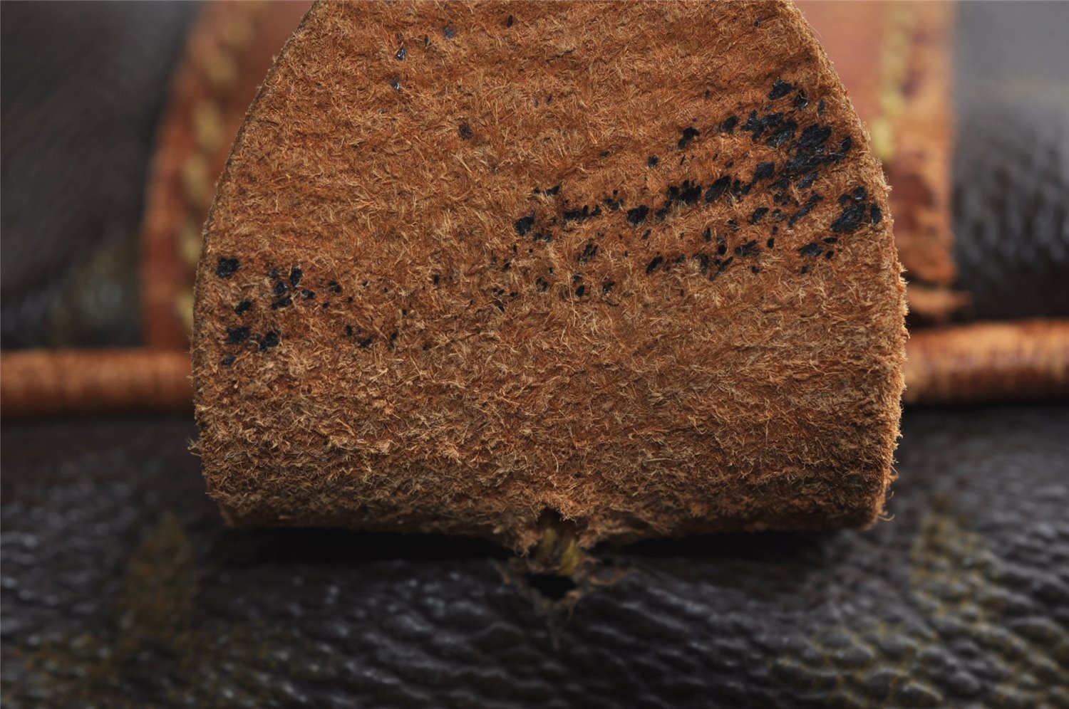 Authentic Louis Vuitton Monogram Sac Souple55 Hand Boston Bag Old Model LV 6926I