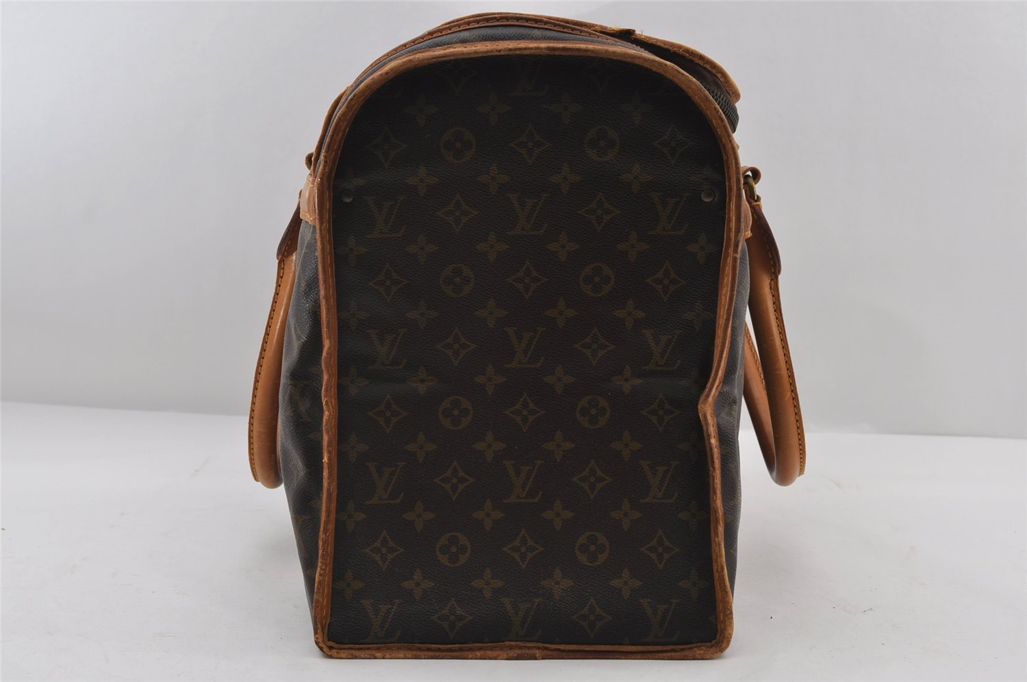 Authentic Louis Vuitton Monogram Sac Chaussures 55 Boston Bag M41922 LV 6927I