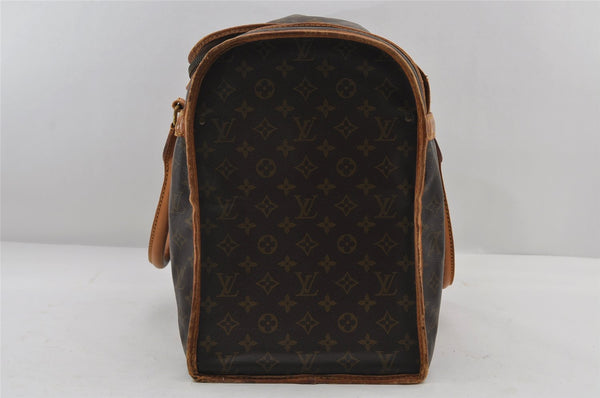 Authentic Louis Vuitton Monogram Sac Chaussures 55 Boston Bag M41922 LV 6927I