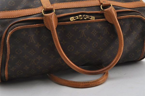 Authentic Louis Vuitton Monogram Sac Chaussures 55 Boston Bag M41922 LV 6927I