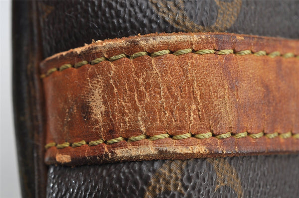 Authentic Louis Vuitton Monogram Petit Noe M42226 Shoulder Drawstring Bag 6928I