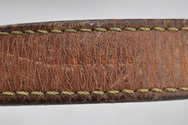 Authentic Louis Vuitton Monogram Petit Noe M42226 Shoulder Drawstring Bag 6928I