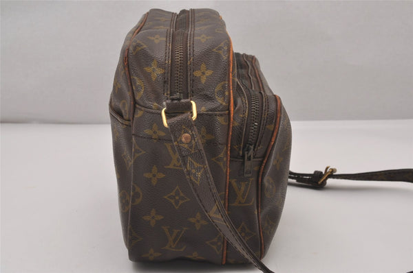 Authentic Louis Vuitton Monogram Nile Shoulder Cross Body Bag Old Model LV 6930I