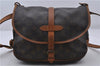 Auth LOUIS VUITTON Monogram Saumur 30 Shoulder Cross Body Bag M42256 Junk 6931C