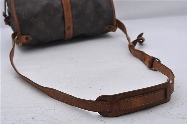 Auth LOUIS VUITTON Monogram Saumur 30 Shoulder Cross Body Bag M42256 Junk 6931C