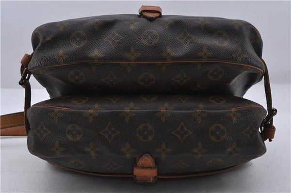 Auth LOUIS VUITTON Monogram Saumur 30 Shoulder Cross Body Bag M42256 Junk 6931C