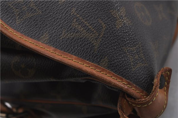 Auth LOUIS VUITTON Monogram Saumur 30 Shoulder Cross Body Bag M42256 Junk 6931C