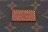 Auth LOUIS VUITTON Monogram Saumur 30 Shoulder Cross Body Bag M42256 Junk 6931C