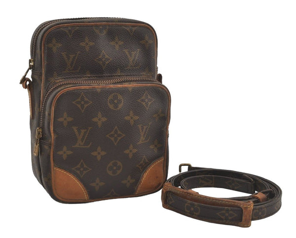 Authentic Louis Vuitton Monogram Amazone Shoulder Cross Bag M45236 LV Junk 6931I