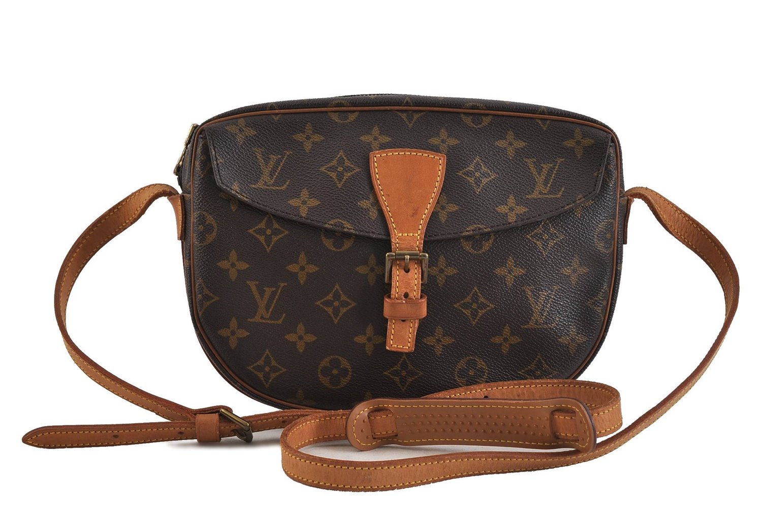 Auth LOUIS VUITTON Monogram Jeune Fille MM Shoulder Cross Bag M51226 LV 6932C