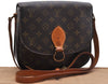 Auth LOUIS VUITTON Monogram Saint Cloud GM Shoulder Cross Bag M51242 LV 6933C