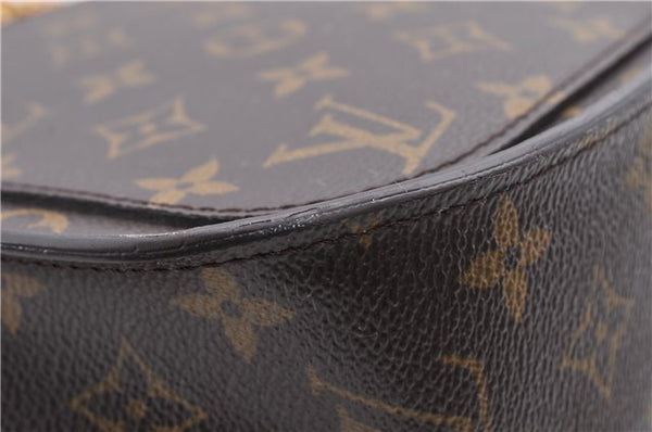 Auth LOUIS VUITTON Monogram Saint Cloud GM Shoulder Cross Bag M51242 LV 6933C