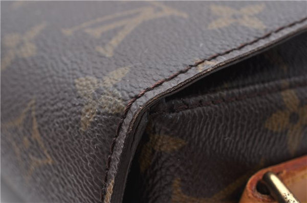 Auth LOUIS VUITTON Monogram Saint Cloud GM Shoulder Cross Bag M51242 LV 6933C