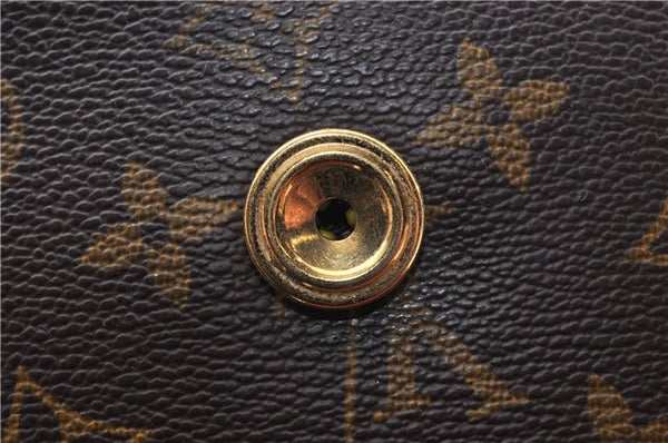Auth LOUIS VUITTON Monogram Saint Cloud GM Shoulder Cross Bag M51242 LV 6933C