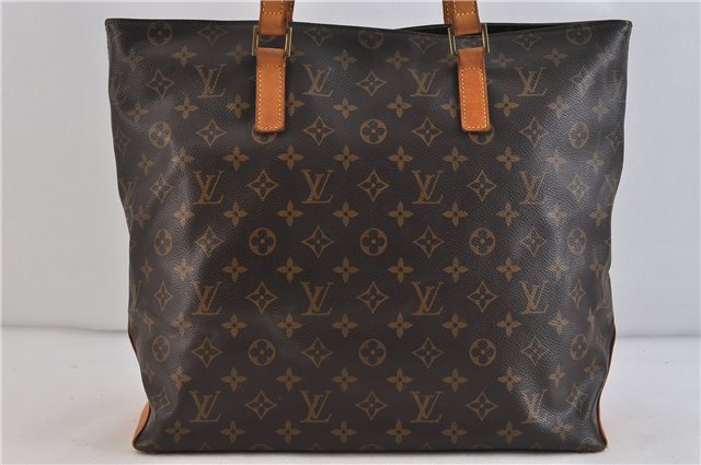 Authentic LOUIS VUITTON Monogram Cabas Mezzo Tote Bag M51151 LV 6934C