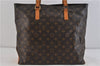 Authentic LOUIS VUITTON Monogram Cabas Mezzo Tote Bag M51151 LV 6934C