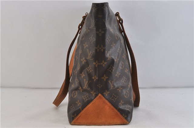 Authentic LOUIS VUITTON Monogram Cabas Mezzo Tote Bag M51151 LV 6934C