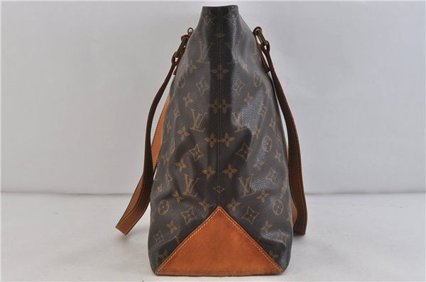 Authentic LOUIS VUITTON Monogram Cabas Mezzo Tote Bag M51151 LV 6934C