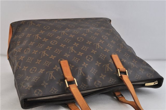 Authentic LOUIS VUITTON Monogram Cabas Mezzo Tote Bag M51151 LV 6934C