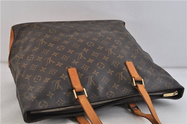 Authentic LOUIS VUITTON Monogram Cabas Mezzo Tote Bag M51151 LV 6934C