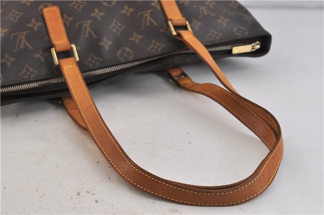 Authentic LOUIS VUITTON Monogram Cabas Mezzo Tote Bag M51151 LV 6934C