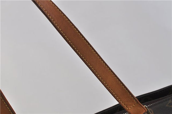 Authentic LOUIS VUITTON Monogram Cabas Mezzo Tote Bag M51151 LV 6934C