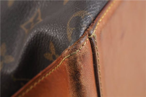 Authentic LOUIS VUITTON Monogram Cabas Mezzo Tote Bag M51151 LV 6934C