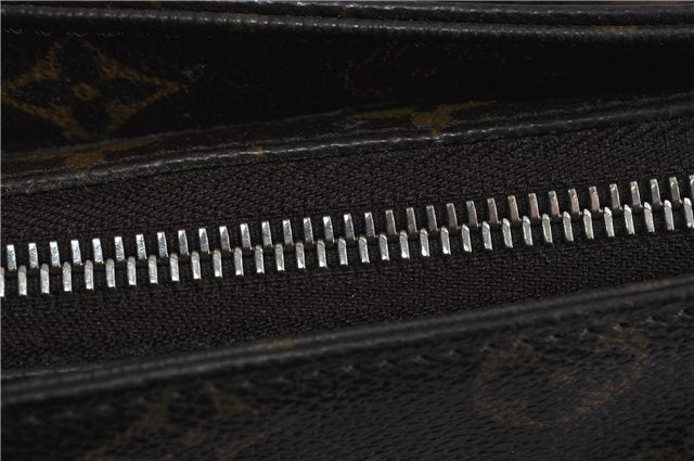 Authentic LOUIS VUITTON Monogram Cabas Mezzo Tote Bag M51151 LV 6934C