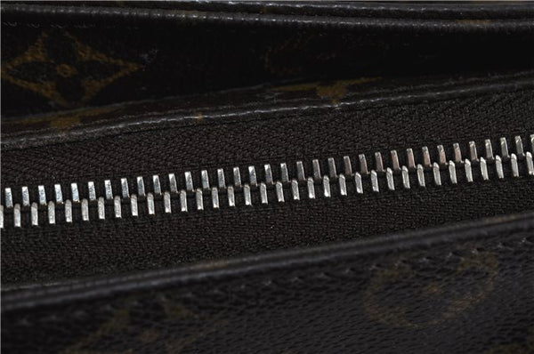 Authentic LOUIS VUITTON Monogram Cabas Mezzo Tote Bag M51151 LV 6934C