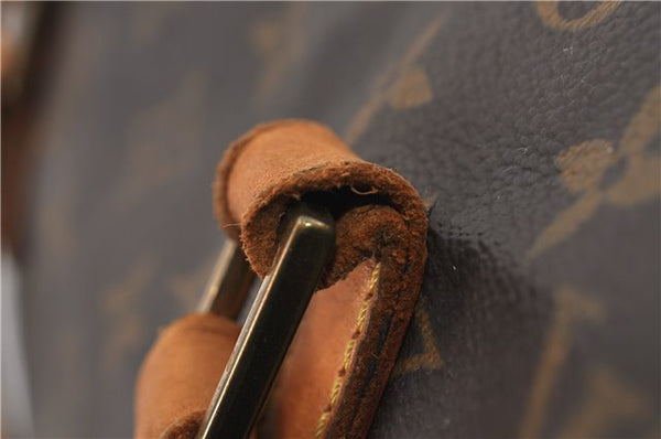 Authentic LOUIS VUITTON Monogram Cabas Mezzo Tote Bag M51151 LV 6934C