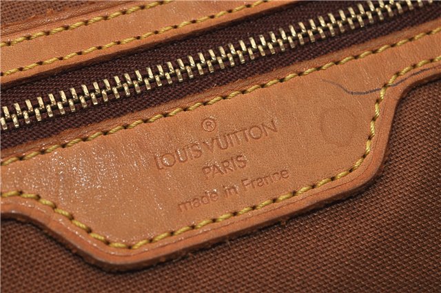 Authentic LOUIS VUITTON Monogram Cabas Mezzo Tote Bag M51151 LV 6934C