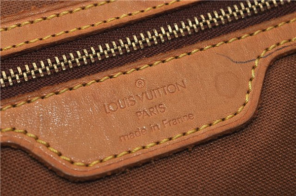 Authentic LOUIS VUITTON Monogram Cabas Mezzo Tote Bag M51151 LV 6934C