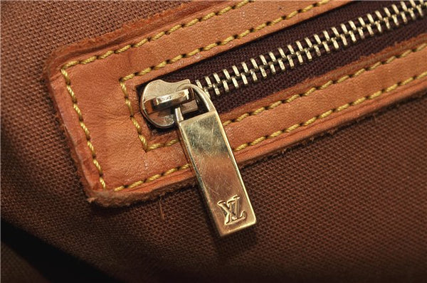 Authentic LOUIS VUITTON Monogram Cabas Mezzo Tote Bag M51151 LV 6934C