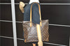 Authentic LOUIS VUITTON Monogram Cabas Mezzo Tote Bag M51151 LV 6934C