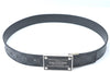 Louis Vuitton Damier Graphite Ceinture Inventeur Belt Black 37.4" M9632 LV 6935B