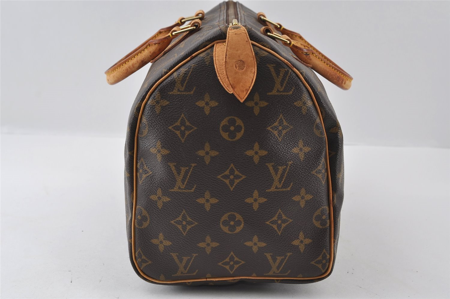 Authentic Louis Vuitton Monogram Speedy 30 Hand Boston Bag M41526 LV 6935I