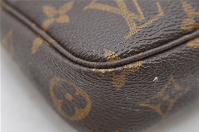 Authentic LOUIS VUITTON Monogram Pochette Accessoires Pouch M51980 LV Junk 6936C