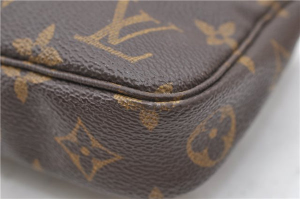 Authentic LOUIS VUITTON Monogram Pochette Accessoires Pouch M51980 LV Junk 6936C