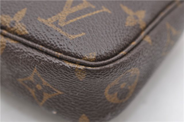 Authentic LOUIS VUITTON Monogram Pochette Accessoires Pouch M51980 LV Junk 6936C