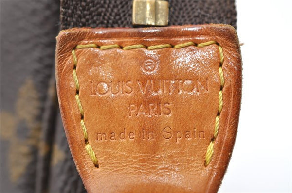 Authentic LOUIS VUITTON Monogram Pochette Accessoires Pouch M51980 LV Junk 6936C