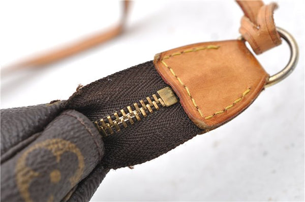 Authentic LOUIS VUITTON Monogram Pochette Accessoires Pouch M51980 LV Junk 6936C