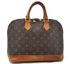 Authentic LOUIS VUITTON Monogram Alma Hand Bag M51130 LV 6937C