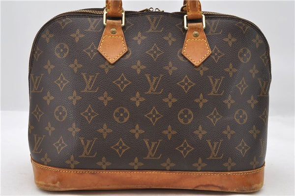 Authentic LOUIS VUITTON Monogram Alma Hand Bag M51130 LV 6937C