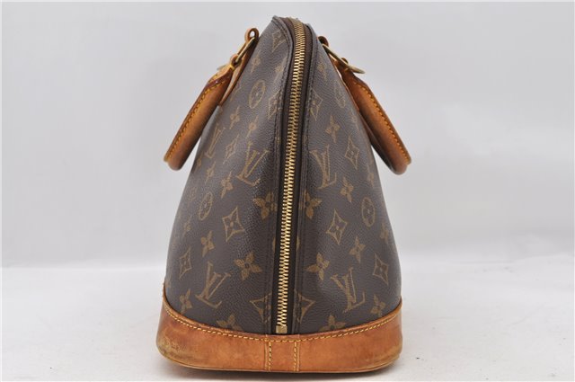 Authentic LOUIS VUITTON Monogram Alma Hand Bag M51130 LV 6937C
