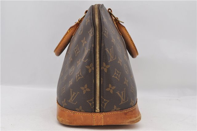 Authentic LOUIS VUITTON Monogram Alma Hand Bag M51130 LV 6937C