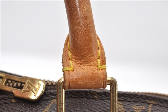Authentic LOUIS VUITTON Monogram Alma Hand Bag M51130 LV 6937C