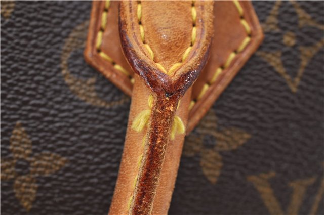 Authentic LOUIS VUITTON Monogram Alma Hand Bag M51130 LV 6937C