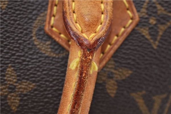 Authentic LOUIS VUITTON Monogram Alma Hand Bag M51130 LV 6937C