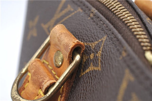 Authentic LOUIS VUITTON Monogram Alma Hand Bag M51130 LV 6937C